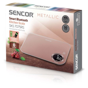 Sencor SKS 7075RS intelligens konyhai mérleg